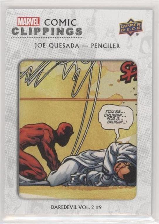 Joe Quesada Daredevil Vol. 2 #9 #CC-QJ — Marvel 80th Anniversary