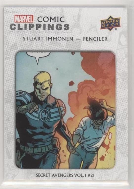 Stuart Immonen Secret Avengers Vol.1 #21 #CC-SI — Marvel 80th Anniversary
