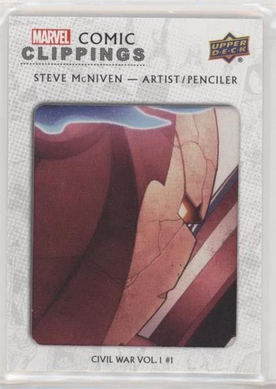 Steve McNiven Civil War #1 #CC-SM — Marvel 80th Anniversary
