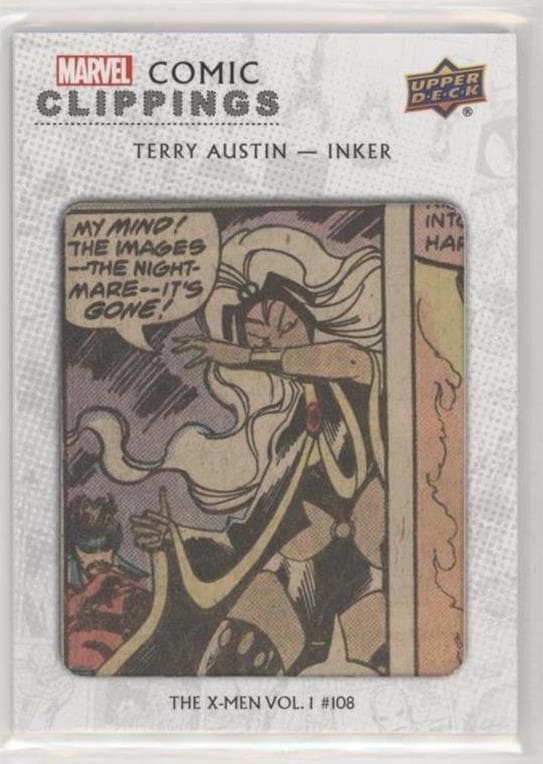 Terry Austin The X-Men Vol.1 #108 #CC-TA — Marvel 80th Anniversary