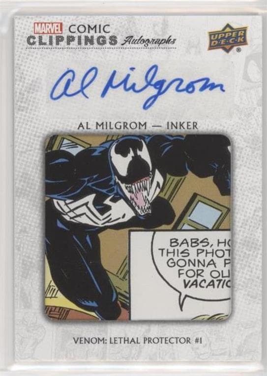 Al Milgrom Venom: Lethal Protector #1 #CCA-AM1 — Marvel 80th Anniversary