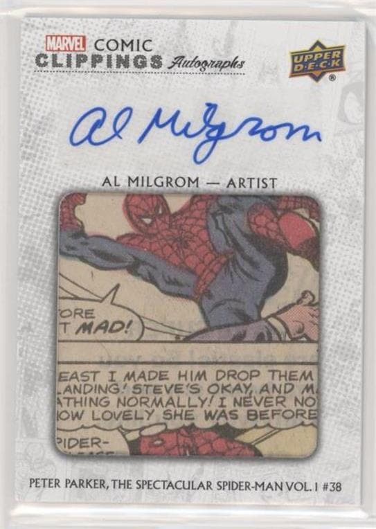 Al Milgrom Peter Parker The Spectacular Spider-Man Vol.1 #38 #CCA-AM5 — Marvel 80th Anniversary
