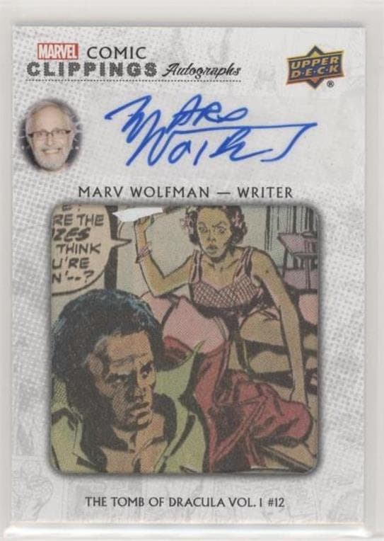 Marv Wolfman Tomb Of Dracula #12 #CCA-MF4 — Marvel 80th Anniversary
