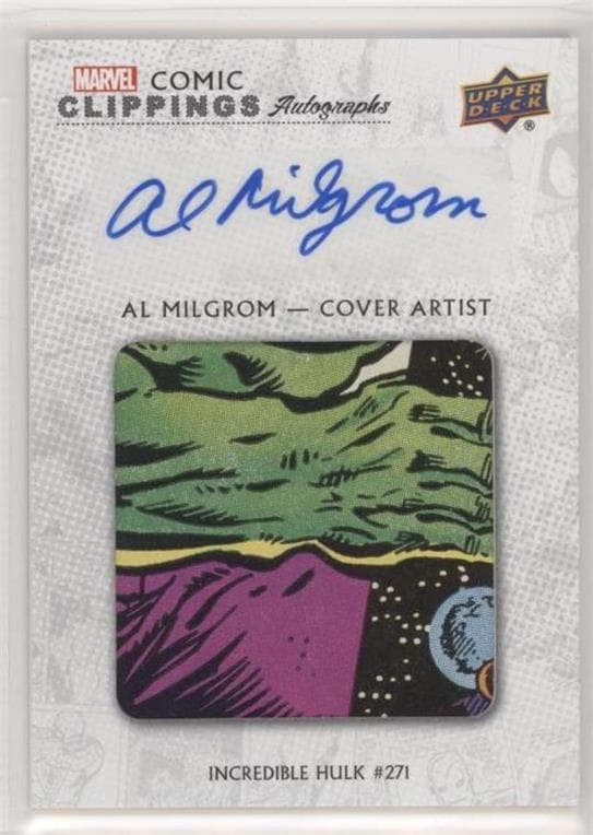Al Milgrom - Cover Artist, Incredible Hulk #271 #AM-IH271 — Marvel Ages