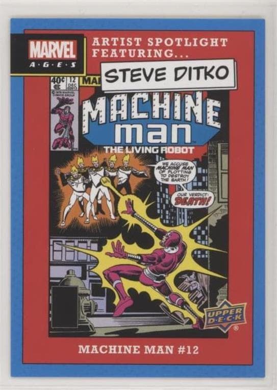 Machine Man #12 #ASF-9 — Marvel Ages