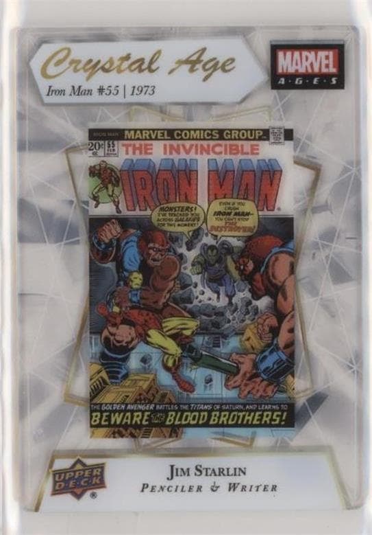 Jim Starlin, Iron Man #55 #CA-9 — Marvel Ages