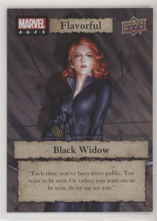 Black Widow #F-22 — Marvel Ages
