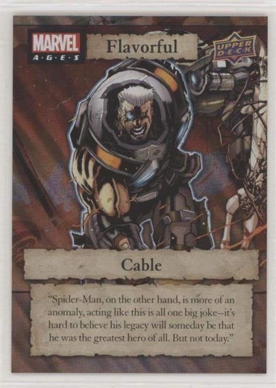 Cable #F-29 — Marvel Ages