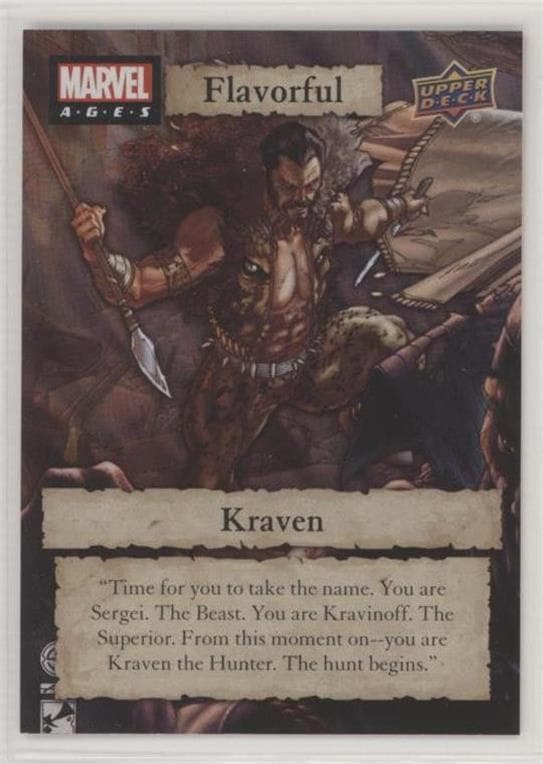 Kraven #F-32 — Marvel Ages