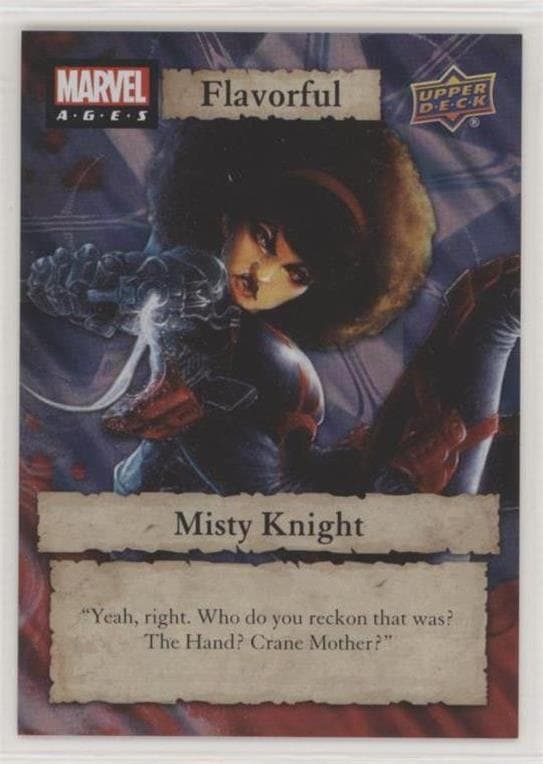 Misty Knight #F-37 — Marvel Ages