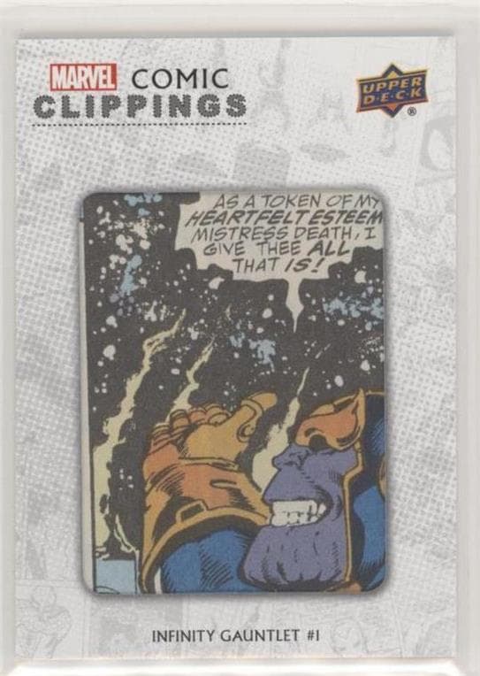 Infinity Gauntlet #1 #IG-1 — Marvel Ages