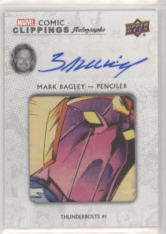 Mark Bagley - Penciller, Thunderbolts #1 #MB-TH1 — Marvel Ages