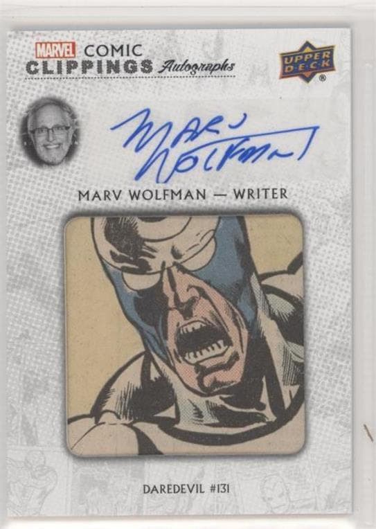 Marv Wolfman - Writer, Daredevil #131 #MW-DD131 — Marvel Ages