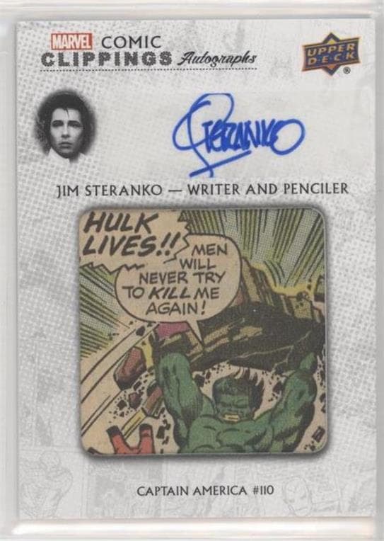 Jim Steranko - Writer and Penciller, Captain America #110 #ST-CA110 — Marvel Ages