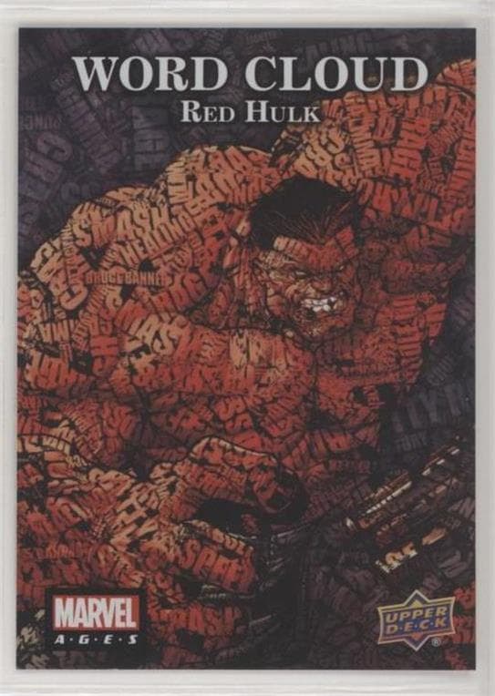 Red Hulk #WC-17 — Marvel Ages