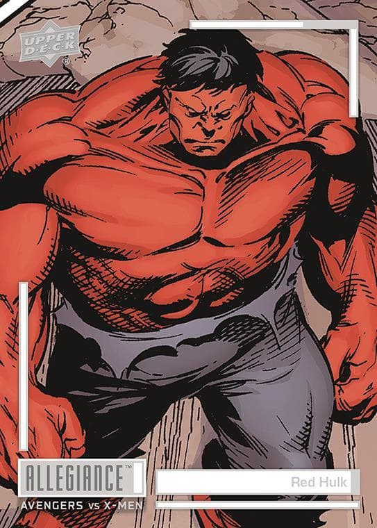Red Hulk #C42 — Marvel Allegiance: Avengers vs. X-Men