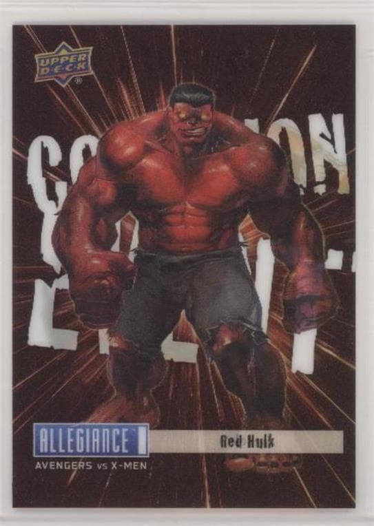 Red Hulk vs. Colossus #CE4 — Marvel Allegiance: Avengers vs. X-Men