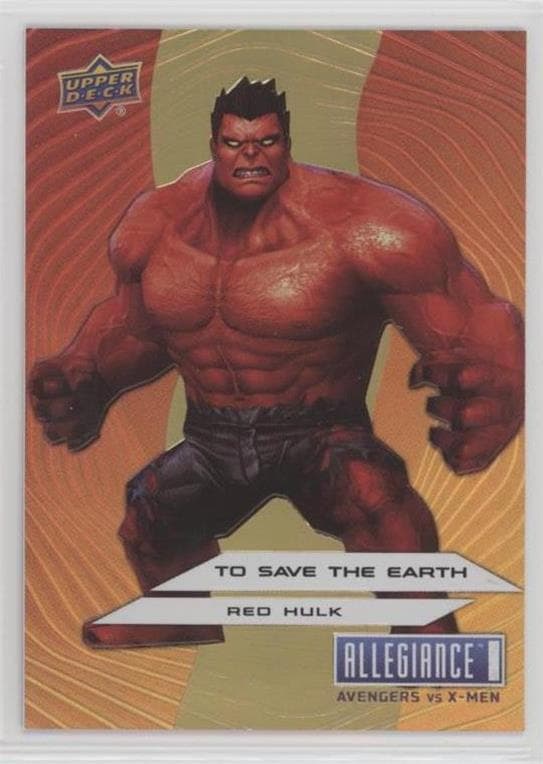 Red Hulk #TE8 — Marvel Allegiance: Avengers vs. X-Men
