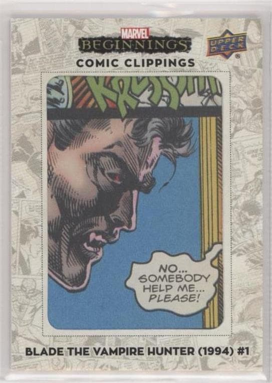 Blade/ Vampire Hunter #1 (1994) #CC-BVH1 — Marvel Beginnings Vol. 2 Series 1