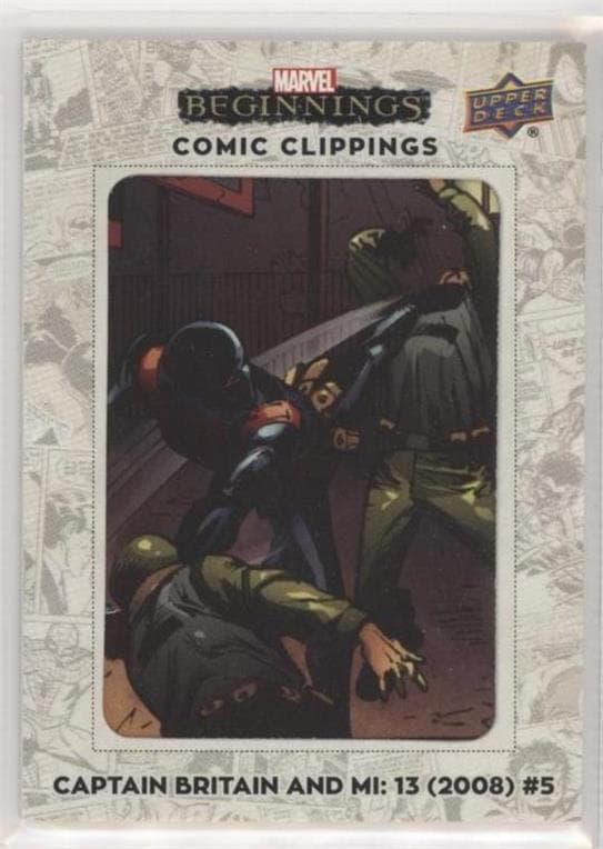 Captain Britain & MI 13 #5 #CC-CBM5 — Marvel Beginnings Vol. 2 Series 1