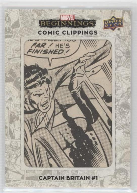 Captain Britain #1 #CC-CBR1 — Marvel Beginnings Vol. 2 Series 1