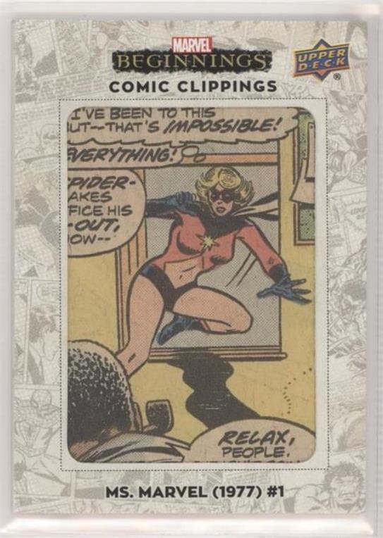 Ms. Marvel #1 #CC-MSM1 — Marvel Beginnings Vol. 2 Series 1