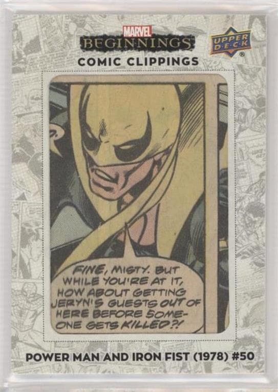 Power Man & Iron Fist #50 #CC-PM50 — Marvel Beginnings Vol. 2 Series 1