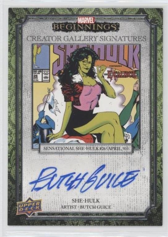 Butch Guice - She-Hulk/Sensational She-Hulk #26 #CG-BG — Marvel Beginnings Vol. 2 Series 1