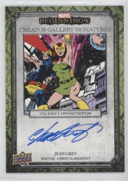 Chris Claremont - Jean Grey/Uncanny X-Men #137 #CG-CC — Marvel Beginnings Vol. 2 Series 1