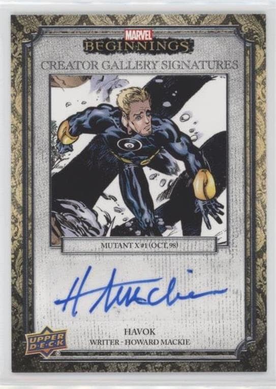 Howard Mackie - Havok/Mutant X #1 #CG-HM — Marvel Beginnings Vol. 2 Series 1