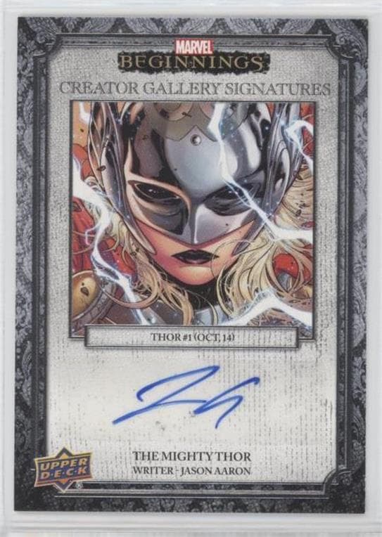 Jason Aaron - The Mighty Thor/Thor #1 (2014) #CG-JA — Marvel Beginnings Vol. 2 Series 1