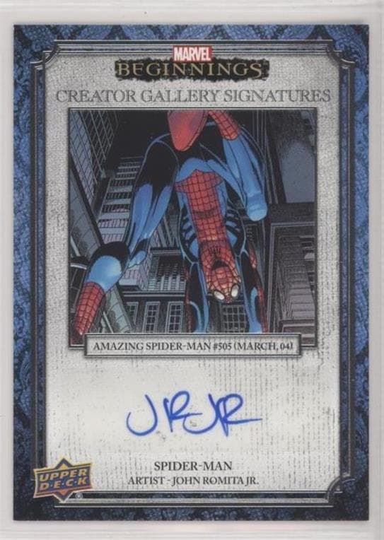 John Romita Jr. - Spider-Man/Amazing Spider-Man #505 #CG-JR — Marvel Beginnings Vol. 2 Series 1