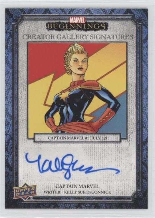 Kelly Sue DeConnick - Captain Marvel/Captain Marvel #1 (2012) #CG-KS — Marvel Beginnings Vol. 2 Series 1