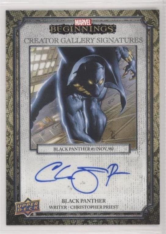 Christopher Priest - Black Panther/Black Panther #1 (1998) #CG-PR — Marvel Beginnings Vol. 2 Series 1