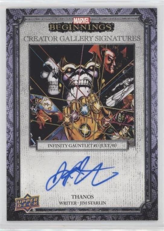 Jim Starlin - Thanos/Infinity Gauntlet #1 #CG-ST — Marvel Beginnings Vol. 2 Series 1
