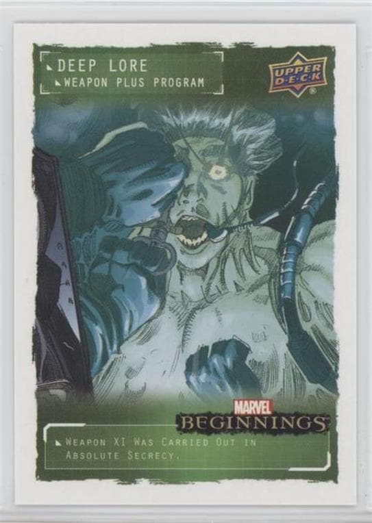Weapon XI #DLWP14 — Marvel Beginnings Vol. 2 Series 1