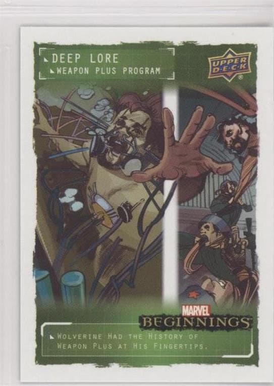 Weapon III #DLWP3 — Marvel Beginnings Vol. 2 Series 1