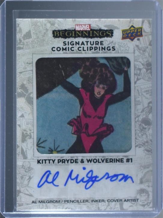 Al Milgrom - Kitty Pryde & Wolverine #1 #SCC-AM — Marvel Beginnings Vol. 2 Series 1