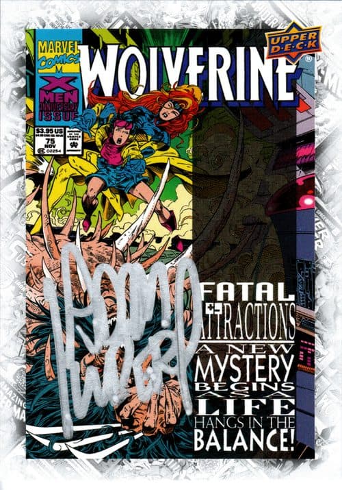 Adam Kubert - Wolverine (1988) #75 #B-27 — Marvel Beginnings Volume 2, Series 2