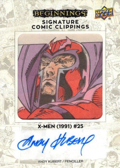 Andy Kubert - X-Men #25 #SCC-ANK — Marvel Beginnings Volume 2, Series 2