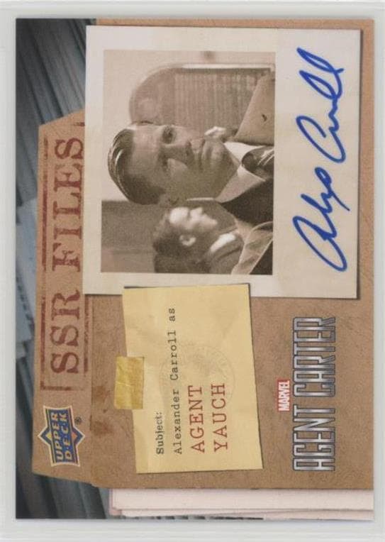 Alexander Carroll #SSR-AC — Marvel's Agent Carter