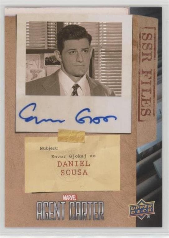 Enver Gjokaj #SSRV-EG — Marvel's Agent Carter