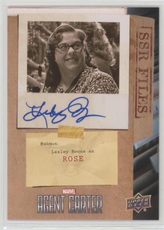 Lesley Boone #SSRV-LB — Marvel's Agent Carter
