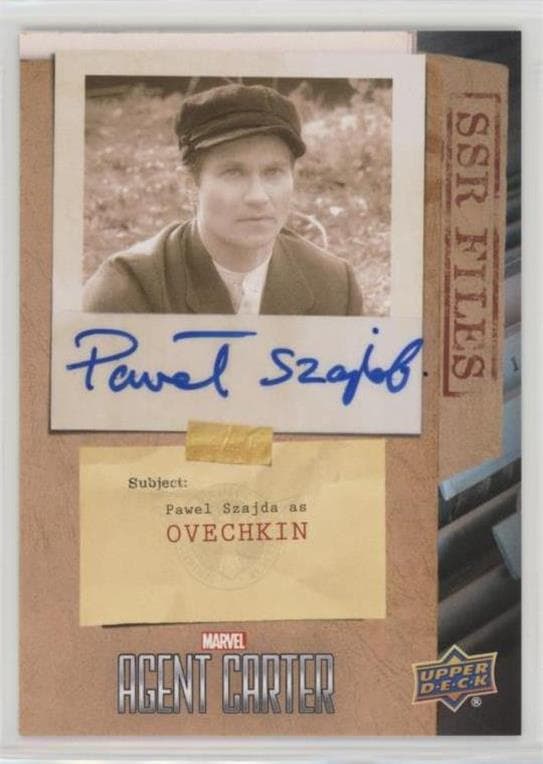 Pawel Szajda #SSRV-PS — Marvel's Agent Carter