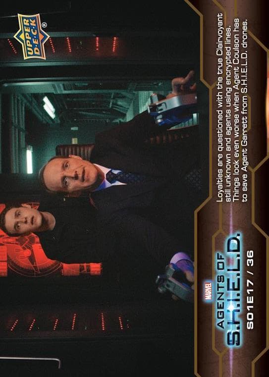 Turn
Turm
Turn #36 — Marvel's Agents of S.H.I.E.L.D. Compendium