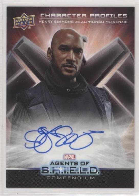 Henry Simmons #CB-HS — Marvel's Agents of S.H.I.E.L.D. Compendium