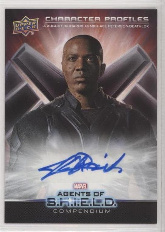 J. August Richards #CB-JR — Marvel's Agents of S.H.I.E.L.D. Compendium