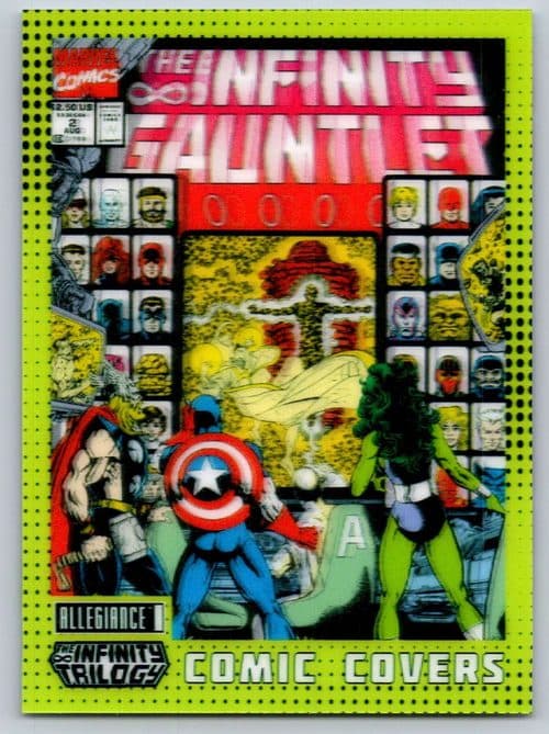 Infinity Gauntlet (1991) #2 #CC-2 — Marvel's Allegiance: The Infinity Trilogy