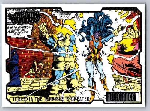 Infinity Guantlet (1991) #3 - Terraxia The Terrible #CH-15 — Marvel's Allegiance: The Infinity Trilogy