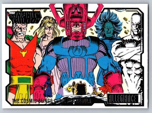 Infinity Gauntlet (1991) #6 - Captain America #CH-27 — Marvel's Allegiance: The Infinity Trilogy
